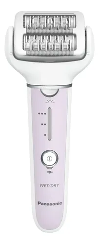 Depiladora Panasonic Es-ey30 Con Tapa Suave, Eléctrica Rosa/blanco