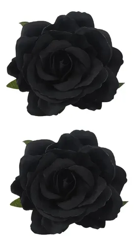 Broche Para El Pelo Con Forma De Flor De Seda, 2 Unidades