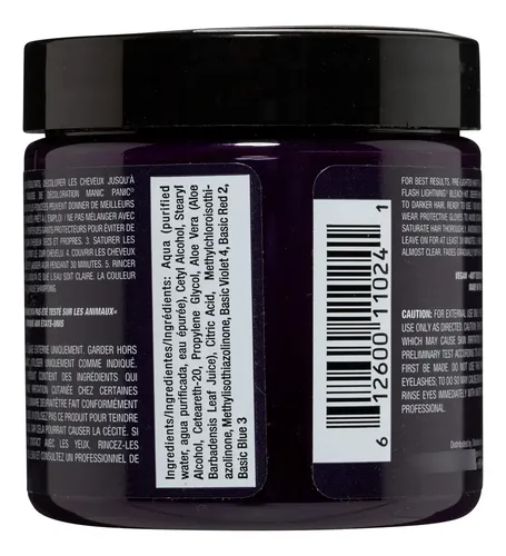 Tinte Para El Cabello Manic Panic Classic High Voltage 118 M