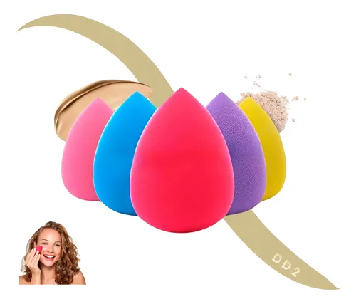 Esponjas Blender Aplicar Maquillaje Base Corrector Gota