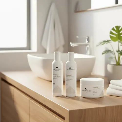 Shampoo + Acondicionador + Mascara Keratine – La Puissânce
