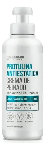 Pack X3 Fithocolor Crema Rulos Protulina Antiestatica X170ml