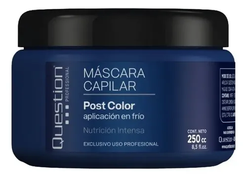 Mascara Capilar Question Post Color Nutricion Brillo 250cc