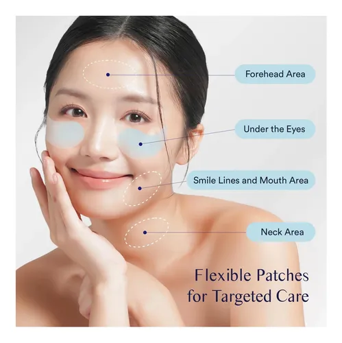 Parches De Gel Para Ojeras, Hidrogel, 30 Pares, Efecto Frío