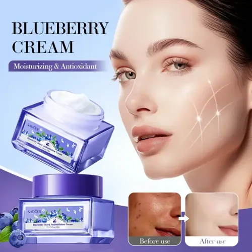 Crema Facial Antioxidante Sadoer Arándanos 86.9% Todo Tipo De Piel 60ml