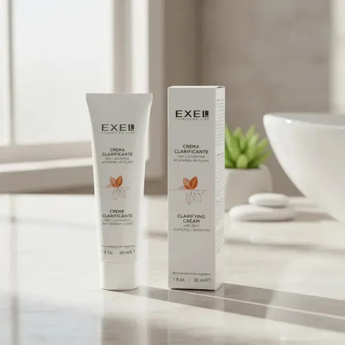 Crema Clarificante Con Liposomas Aclarantes Exel 30 Ml Momento de aplicación Día Noche Tipo de piel Todo tipo de piel