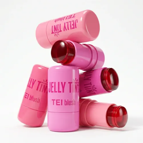 Jelly Tint Rubor En Gelatina X4 Unidades Tei Cosmetica