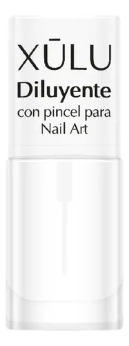 Diluyente Para Esmalte Xulu Con Pincel Para Nail Art Z550