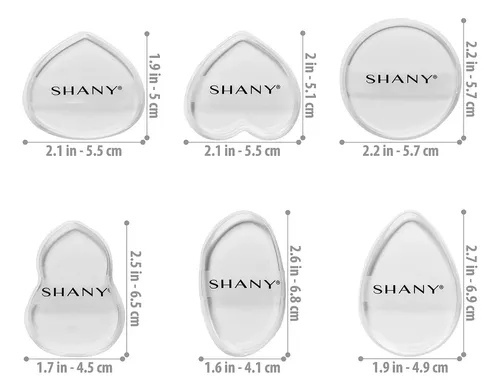 Set De Esponjas Para Mezclar Maquillaje Shany Stay Jelly Sil