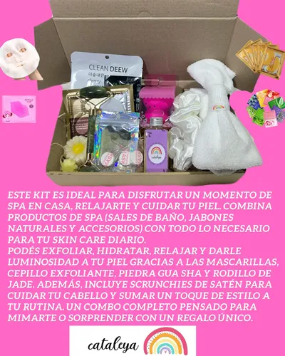 Set Skincare Y Spa Box Mascarillas Facial Sales Relax Premiu