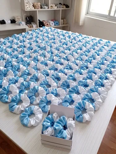 Scrunchies Pack Por 60 Unidades- Mayorista- Coletero