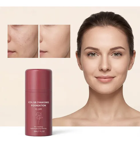 Corrector Líquido Facial Camaleón Cambio Color
