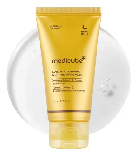 Medicube Mascarilla De Cúrcuma Y Ácido Kójico, Piel Luminos