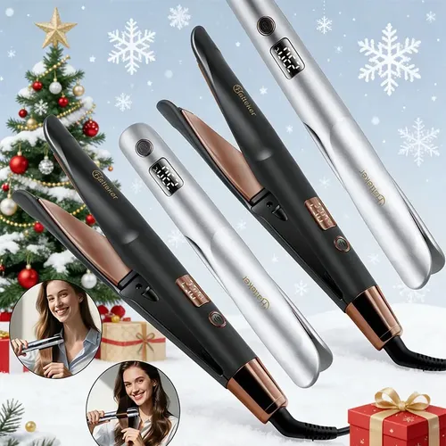 Plancha Alisadora Rizadora 2 En 1 Cabello