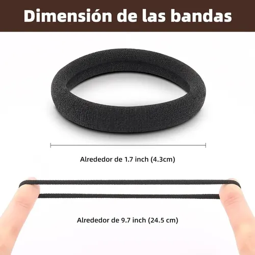 Cinturones For El Pelo 100% Elásticos For Mujer, .