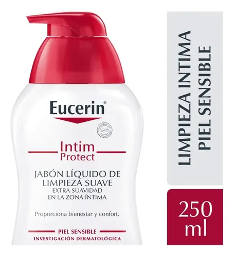 Eucerin Intim Protect Jabon De Limpieza Suave Intimo 250 Ml