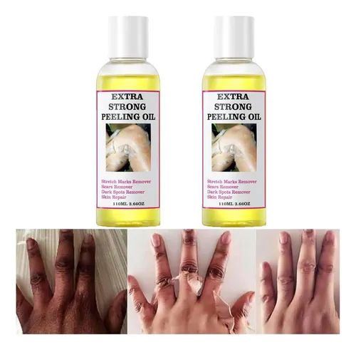Aceite Exfoliante Amarillo Para Piel Oscura 220 Ml