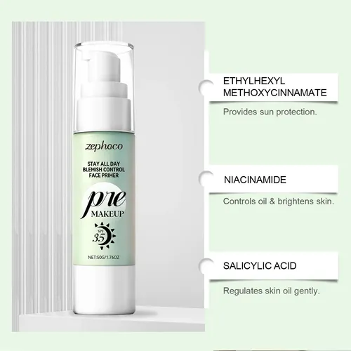 Prebase De Maquillaje Protectora Y Refrescante De Uso