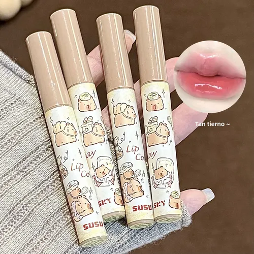 Susu Sky Set Brillo Labial Espejo Agua Larga Duración Maquil