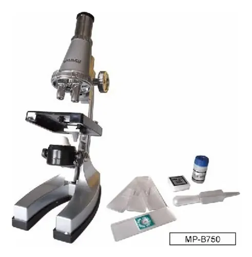 Educando Microscopio Con Luz Aumento 300x Y Espejo