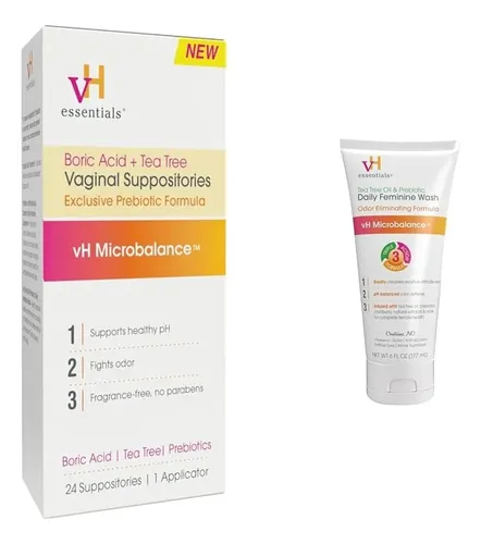 Paquete Higiene Vaginal Vh Essentials: Ácido Bórico +