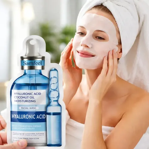 Mascarilla Facial Super Hidratante Anti Acne 25ml Samfeel Seca