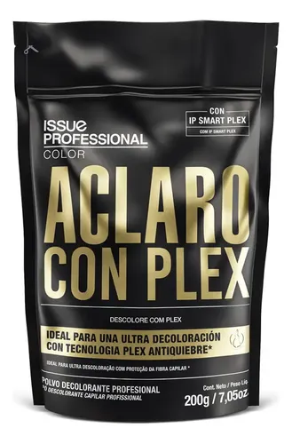 Polvo Decolorante Issue Aclaro Con Plex Antiquiebre 200gr X3