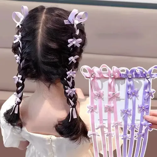Accesorios Para Mujer S- Cordón De Pelo Con Lazo Y Borlas
