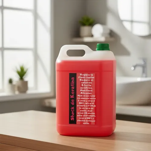 Shock De Keratina 5 Litros Líquido Antifrizz