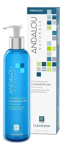 Gel Limpiador Andalou Naturals Citrus Kombucha 180ml