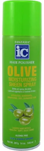 Spray Hidratante De Brillo Fantasia 2x414ml Oliva