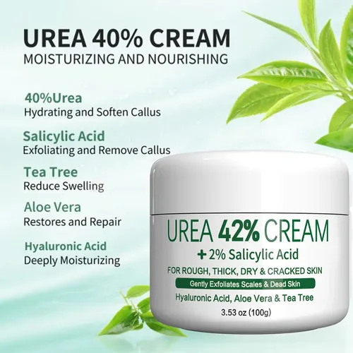 Crema 42 Urea Con Ácido Salicílico Para Pies Y Manos 100g.