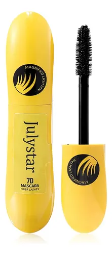 Julystar Rímel De Larga Duración, Impermeable Y Rizado, Set Negro