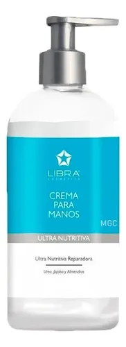 Crema Para Manos Ultra-nutritiva Libra Cosmética 250ml
