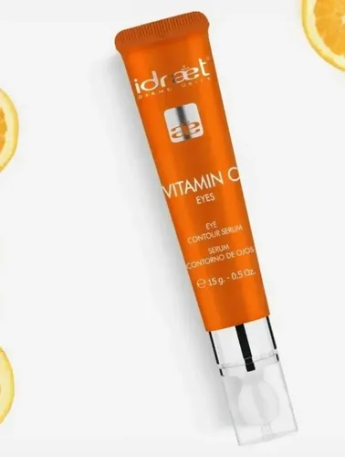Contorno De Ojos Idraet Vitamina C 15gr. Serum. Iluminador.