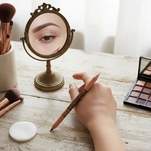Lápiz Delineador Para Cejas + Iluminador Avon Color Trend