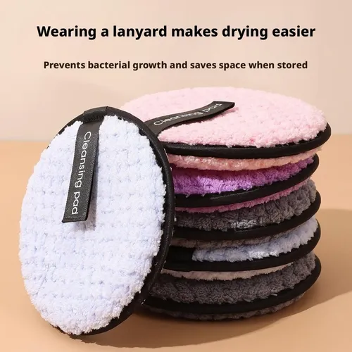* Set 4 Pads Reutilizables Desmaquillantes Faciales 4pcs *