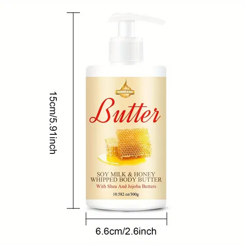 Loción Corporal Miel Y Karité 300g – Textura Ligera