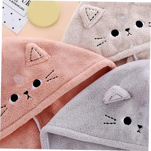 Gorro De Ducha Para Cabello Seco, Toalla De Baño De Salón