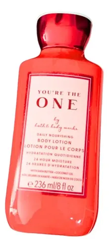 Body Lotion, You Re The One. Bath & Body Works Fragancia Este producto está infusionado con aceites esenciales naturales vitamina E aloe manteca de karité