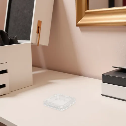 Caja De Almacenamiento De Uñas De Acrílico Transparente Para