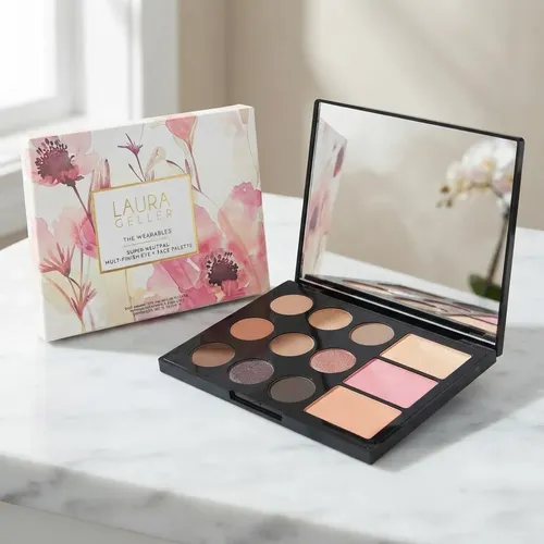 Paleta De Maquillaje The Wearables Super Neutral Multi-finis