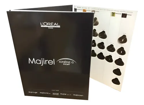 Carta De Colores Tintura Loreal Majirel Salón Profesional