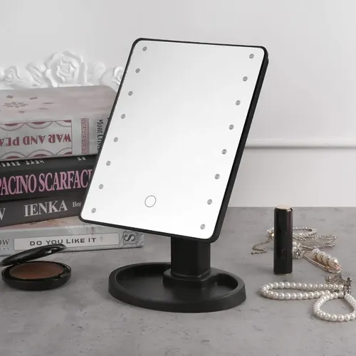 Espejo De Maquillaje Decorativo Con Luz Led Tactil