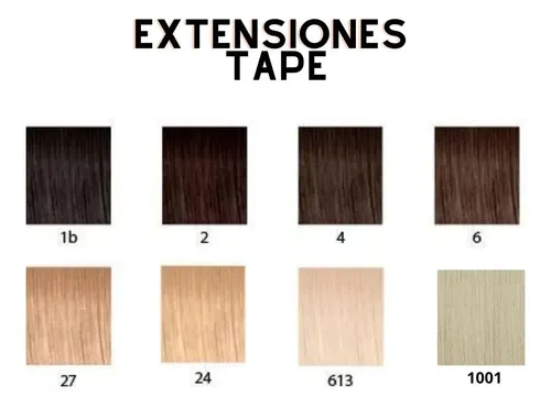 Extensiones Tape Cabello Natural 55 Cm