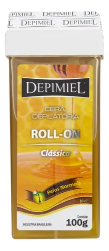 Cera Depilatoria Roll-On Clásica Depimiel 100g