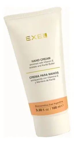 Crema Para Manos Karite Silicona Vitamina E Exel X 100gr