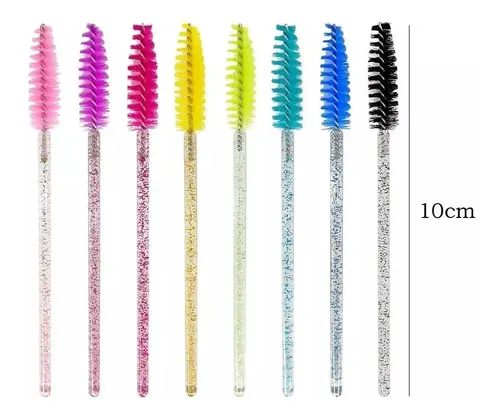 Cepillos X50 Peine Rimmel P/cejas Pestañas Extensión Cristal