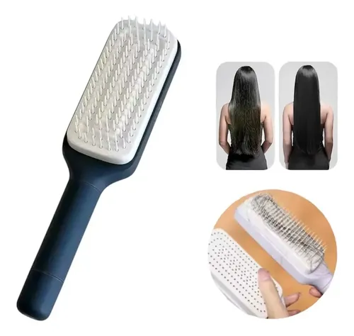 Cepillo Peine Cabello Mujer Desenredar Retráctil ///hgq