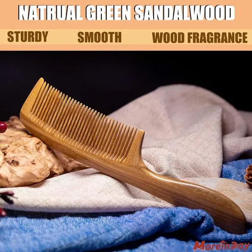 Cepillo De Madera Para Cabello Y Barba Moreinday Large